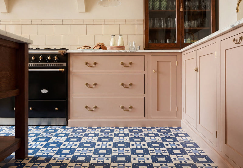 Blue Kitchen Tiles