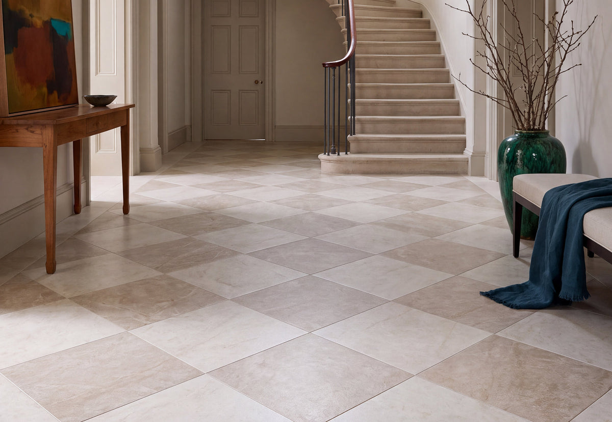 Cream Floor Tiles