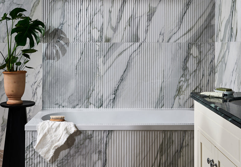 Marble Effect Bathroom Tiles