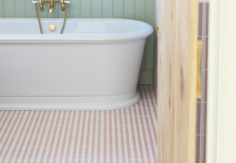 Pink Floor Tiles