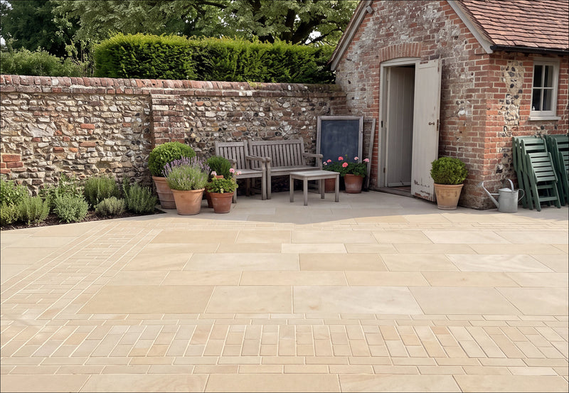 Sandstone Paving