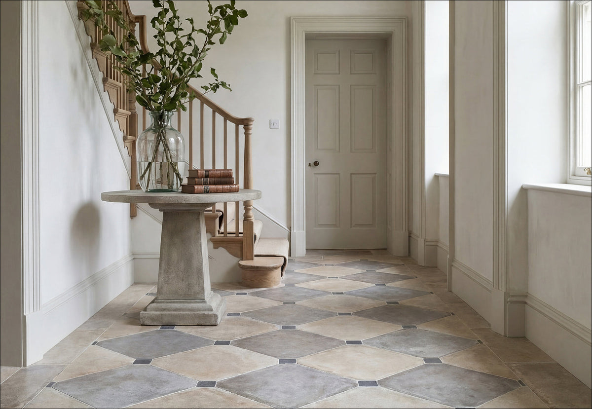 Stone Effect Floor Tiles
