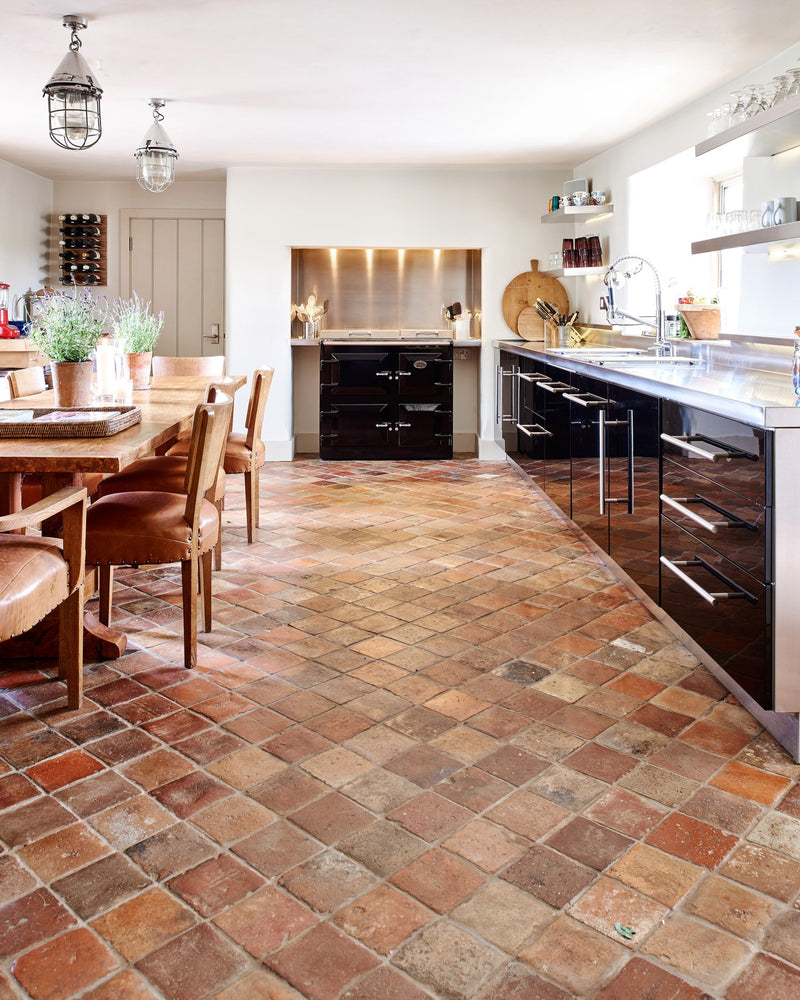 Antique Burgundy Terracotta Reclaimed|||