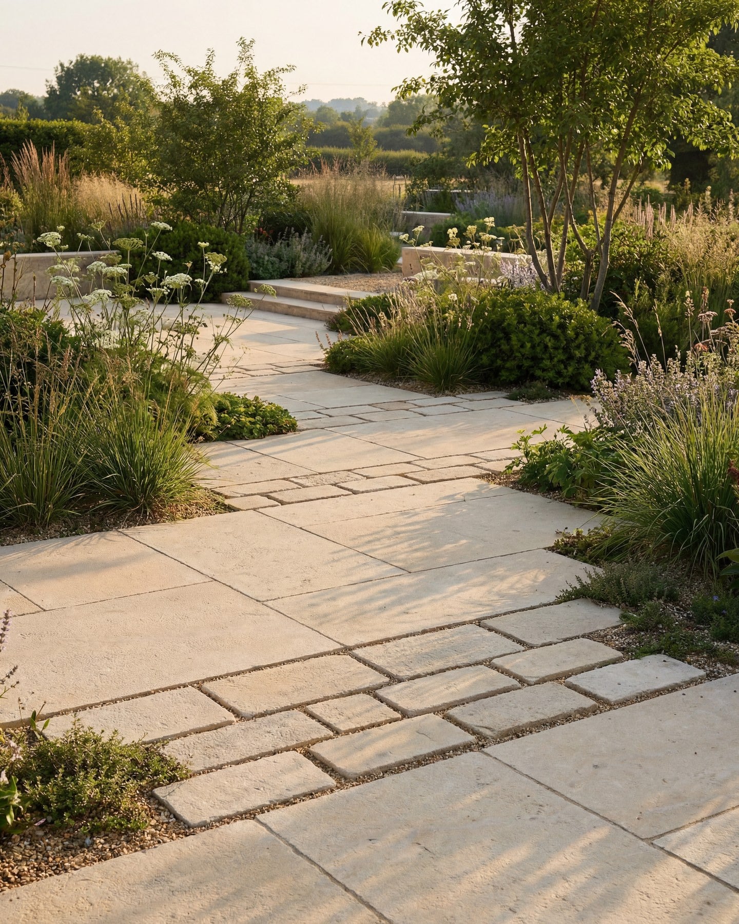 Buscot Limestone Cobble Tumbled & Etched Finish