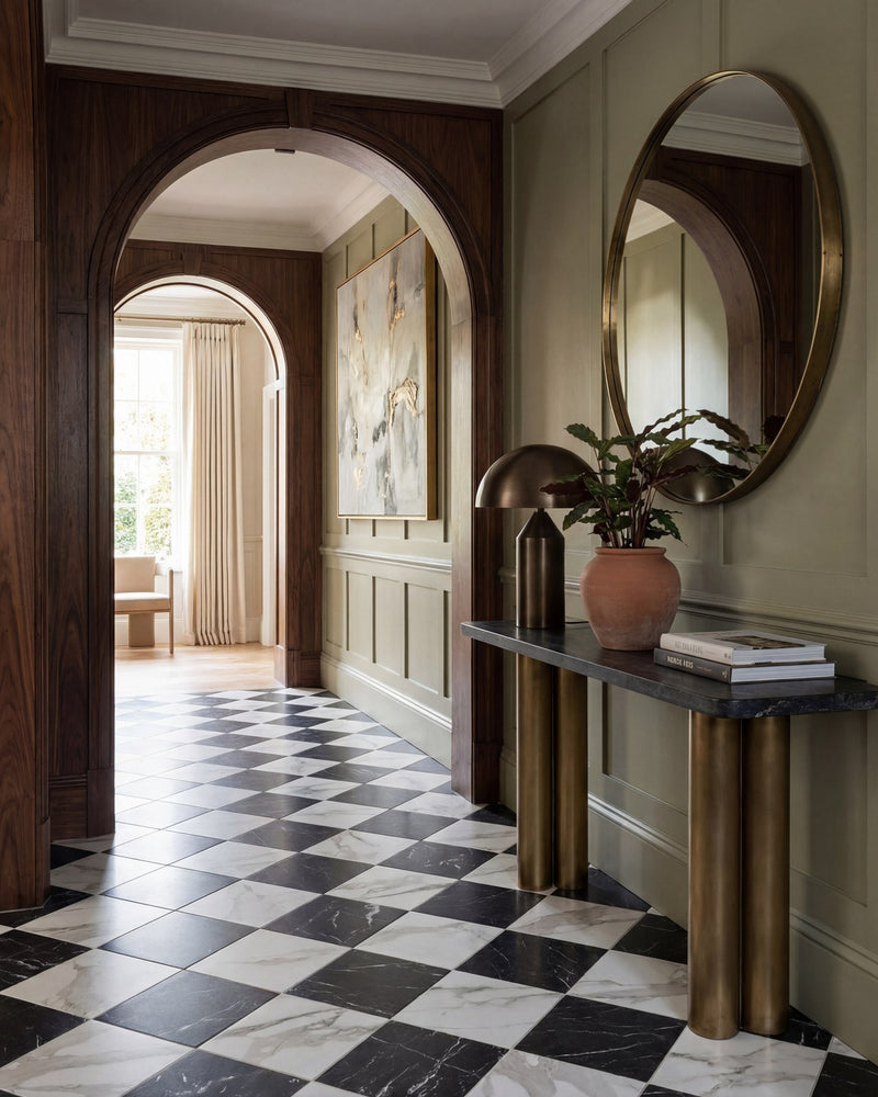 Butler Porcelain Marquina|||butler-porcelain-calacatta