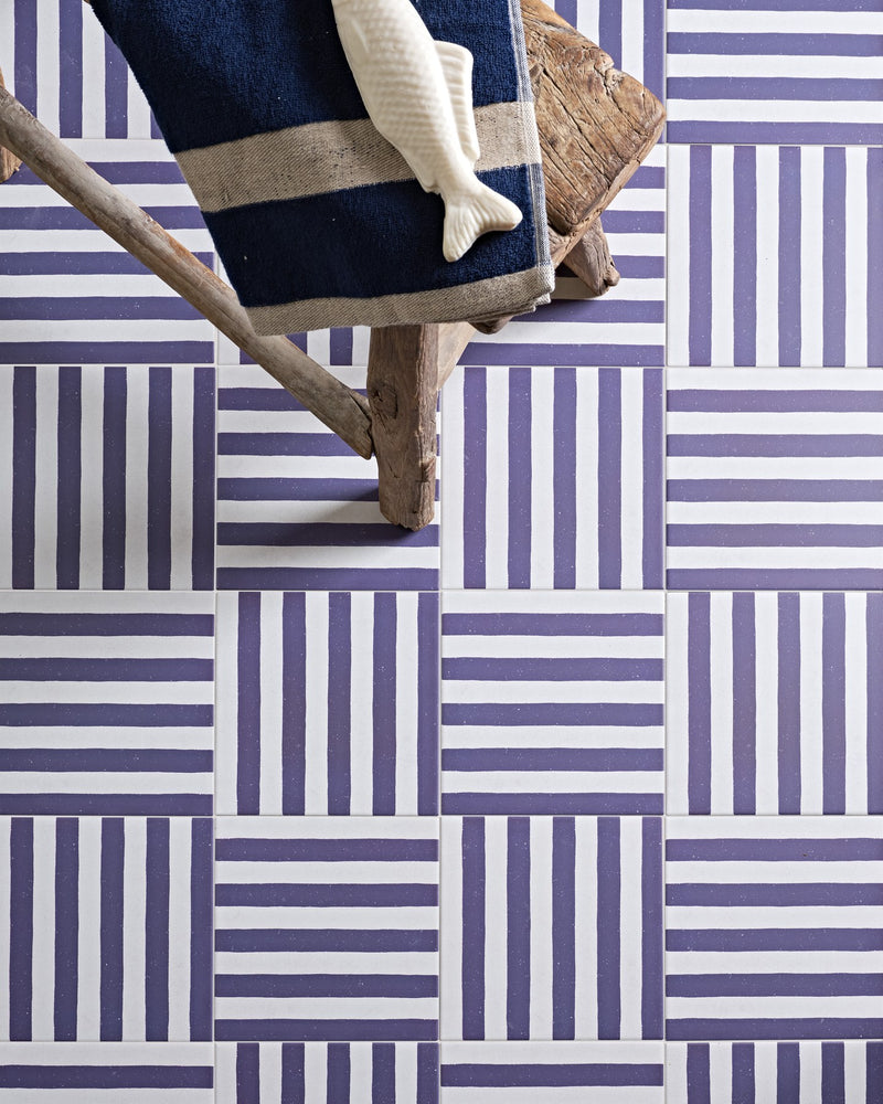 Deck Chair Porcelain Royal Blue|||