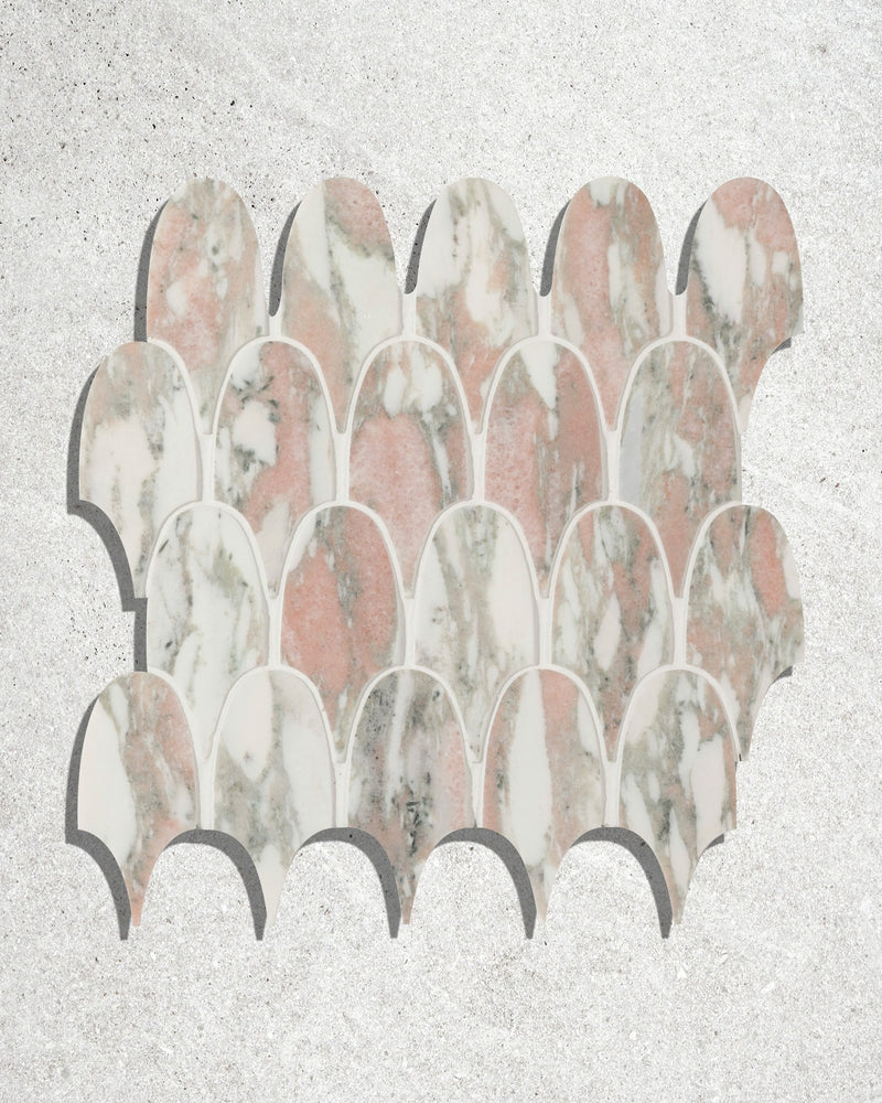 East Java Hummingbird Marble Plume Mosaic|||