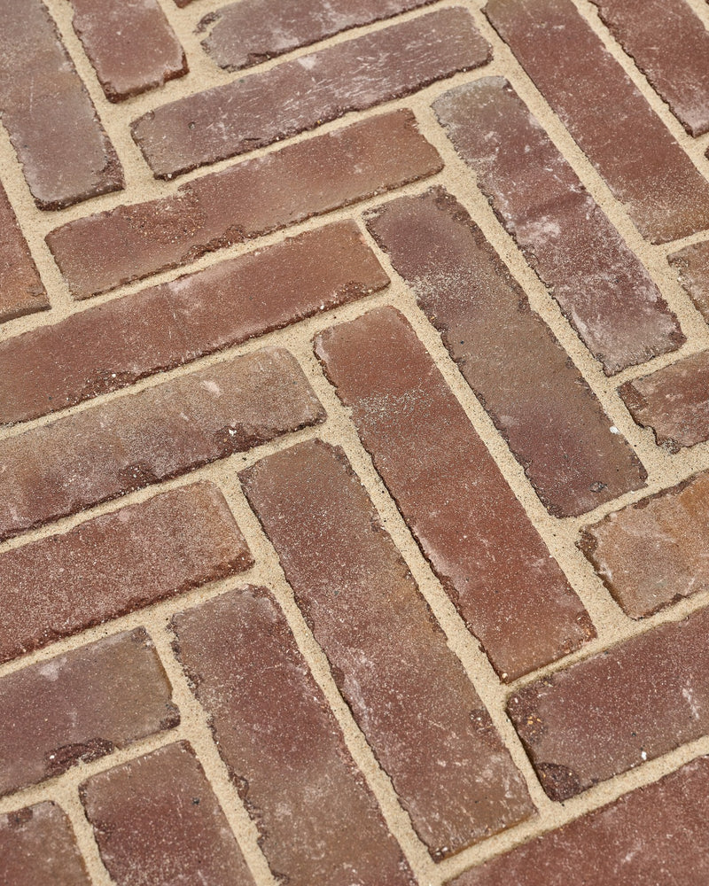 Flanders Warm Russet Tumbled Clay Pavers|||