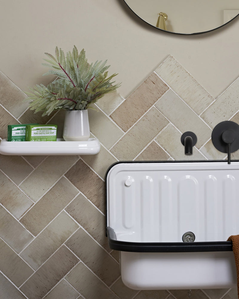 Pottery Porcelain Oatmeal Brick|||