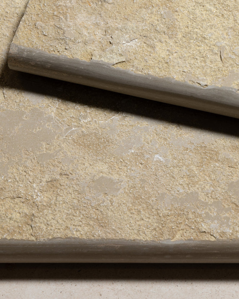 Trusloe Limestone Seasoned Bullnose Coping