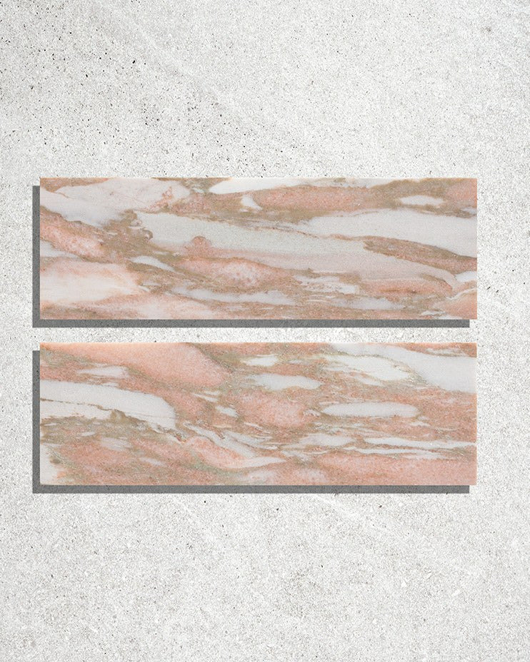 East Java Flamingo Marble Honed Brick|||