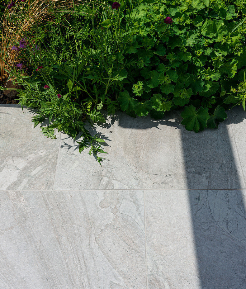 Lithos Porcelain Paving Textured Blanc