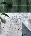 Medici Viola Marble Honed Brick