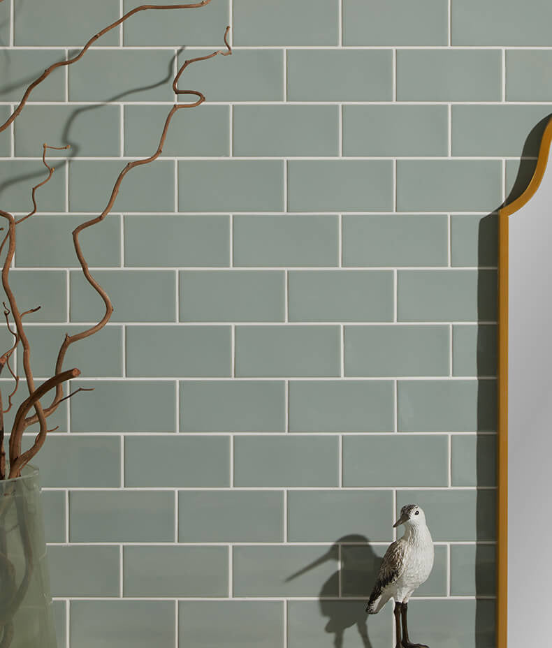 Tunstall Ceramic Brick Fern