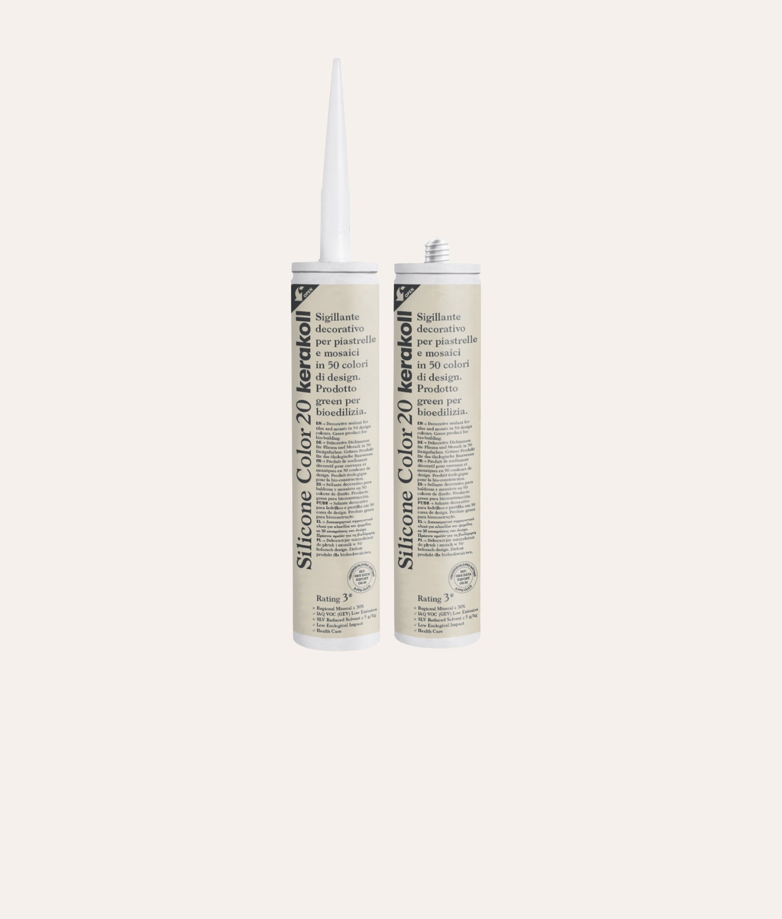 Kerakoll Silicone Colour Limestone (no. 20) 310ml
