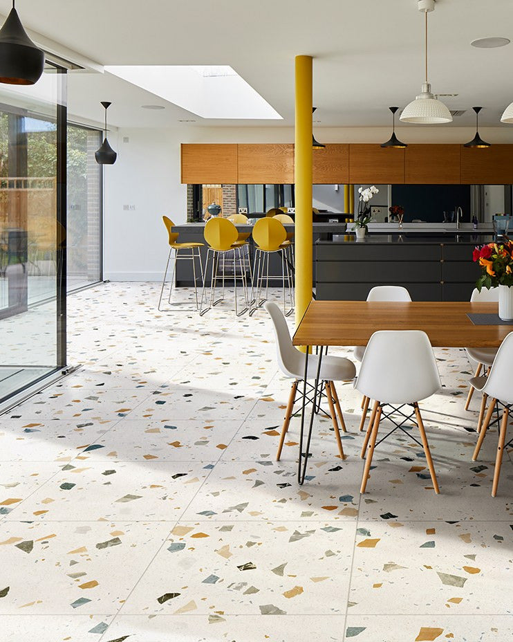 Piazza Porcelain Geo Pearl