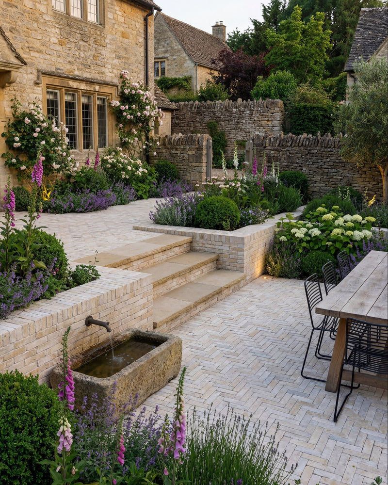 Castilan Limestone Tumbled Klinkers