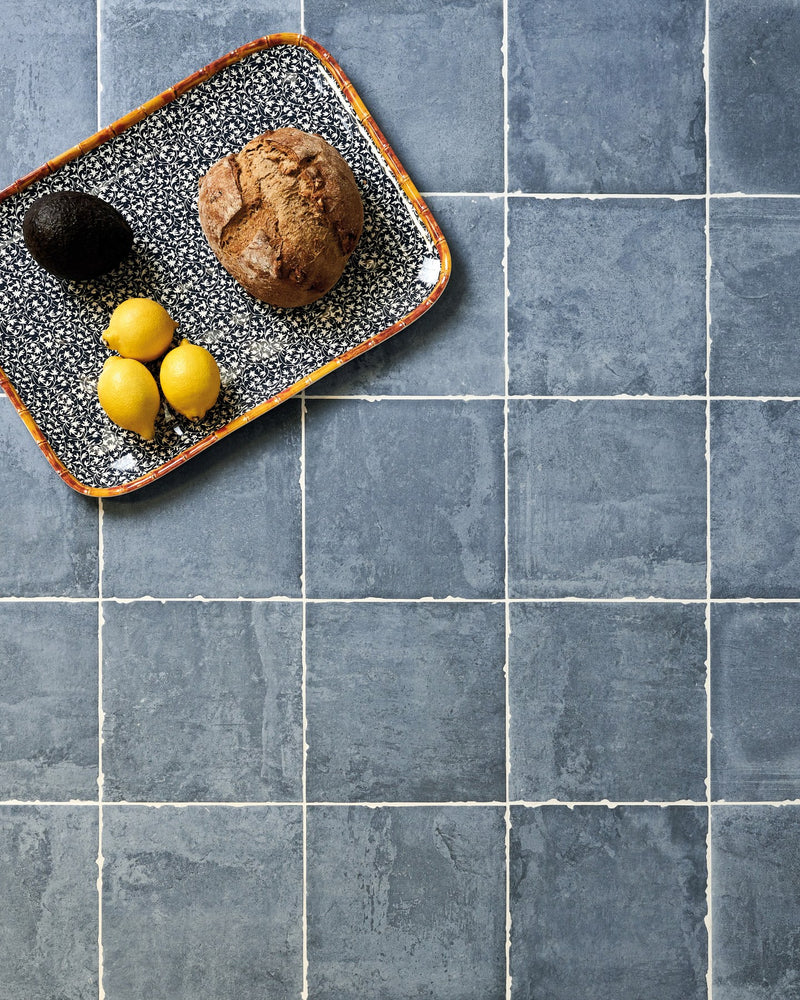 Cuba Porcelain Indigo Field|||