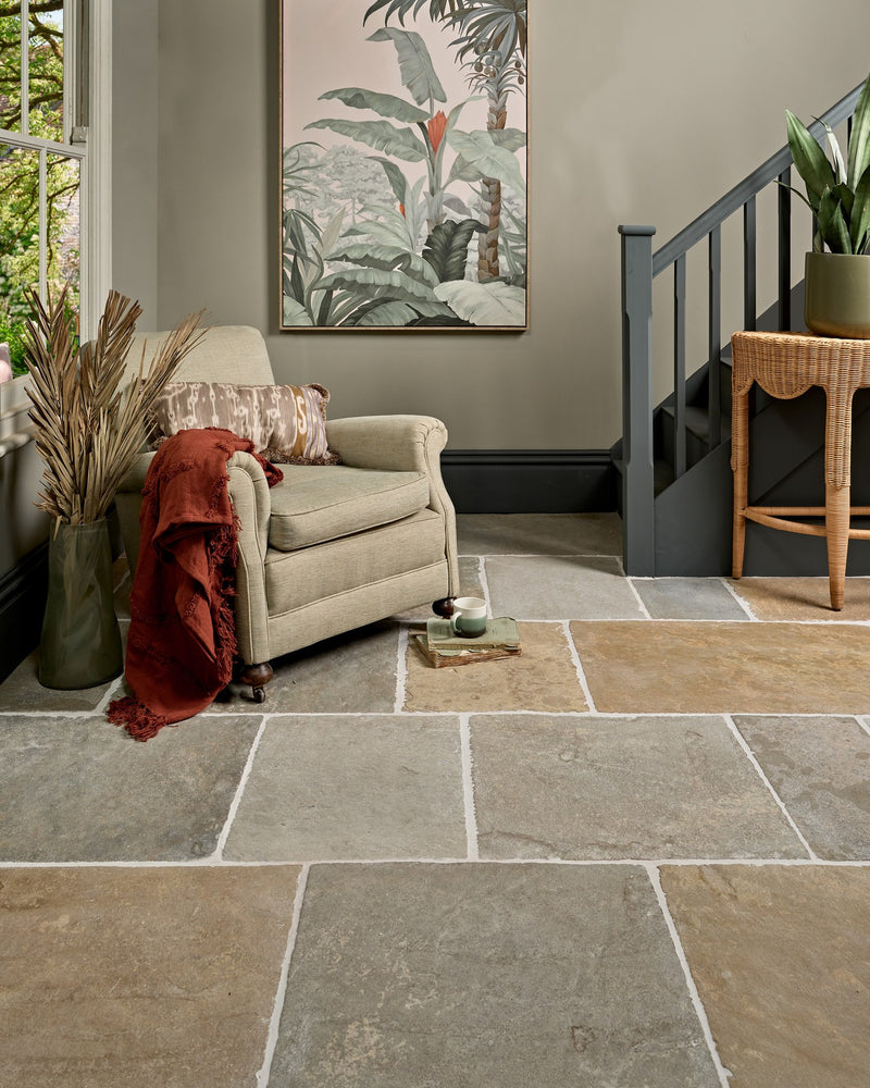 Old Paris Limestone Seasoned Finish