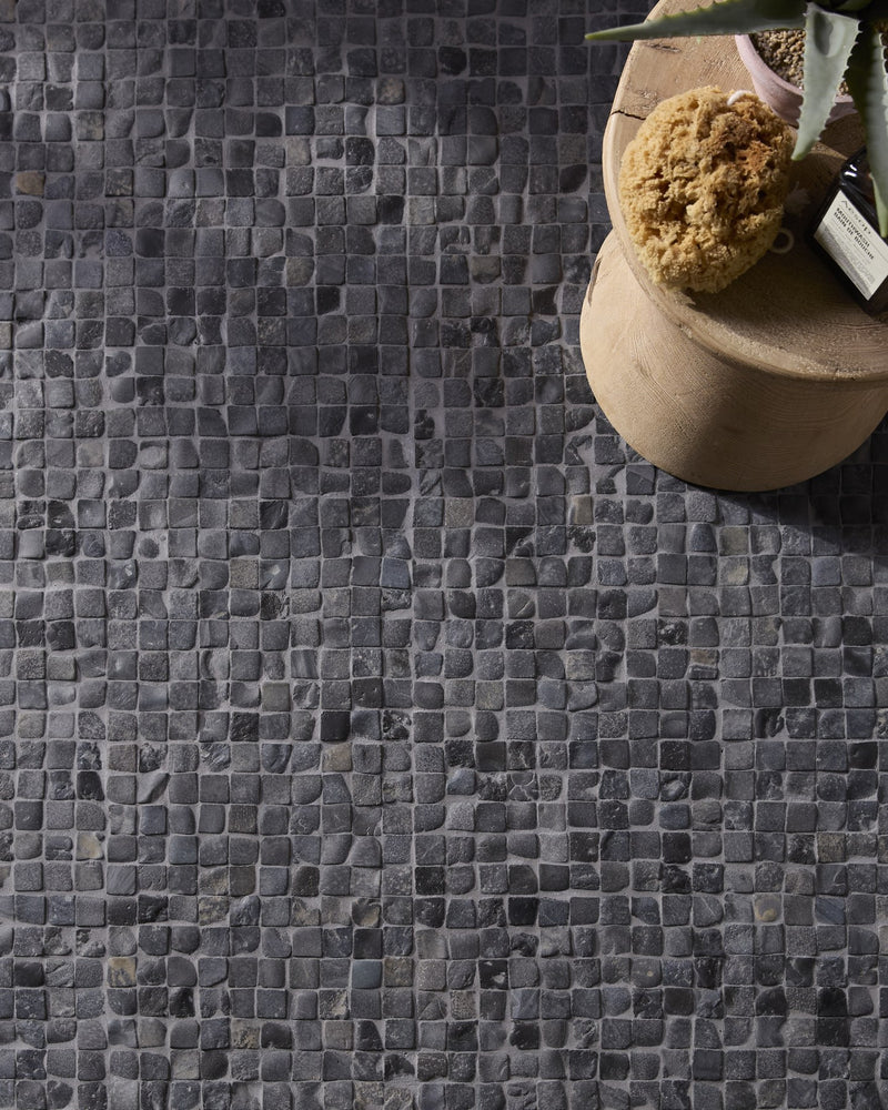 Enso Cobble Mosaic Cube Charcoal|||