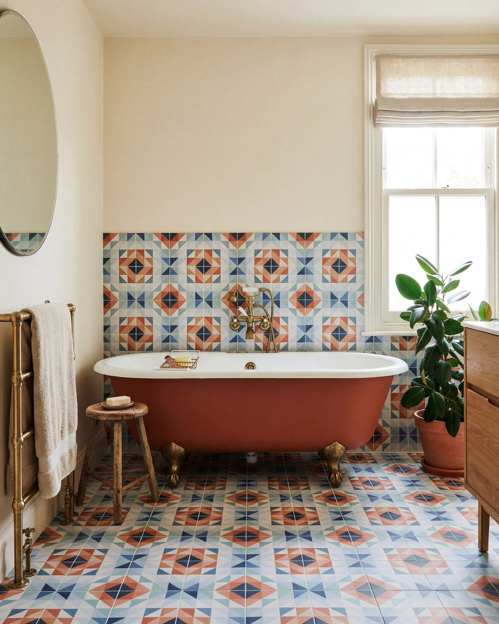 Kaleidoscope Porcelain Peacock