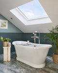Lake Garda Minérale Pure Gloss Click Tile|Credit: BC Designs and Darren Chung Photography