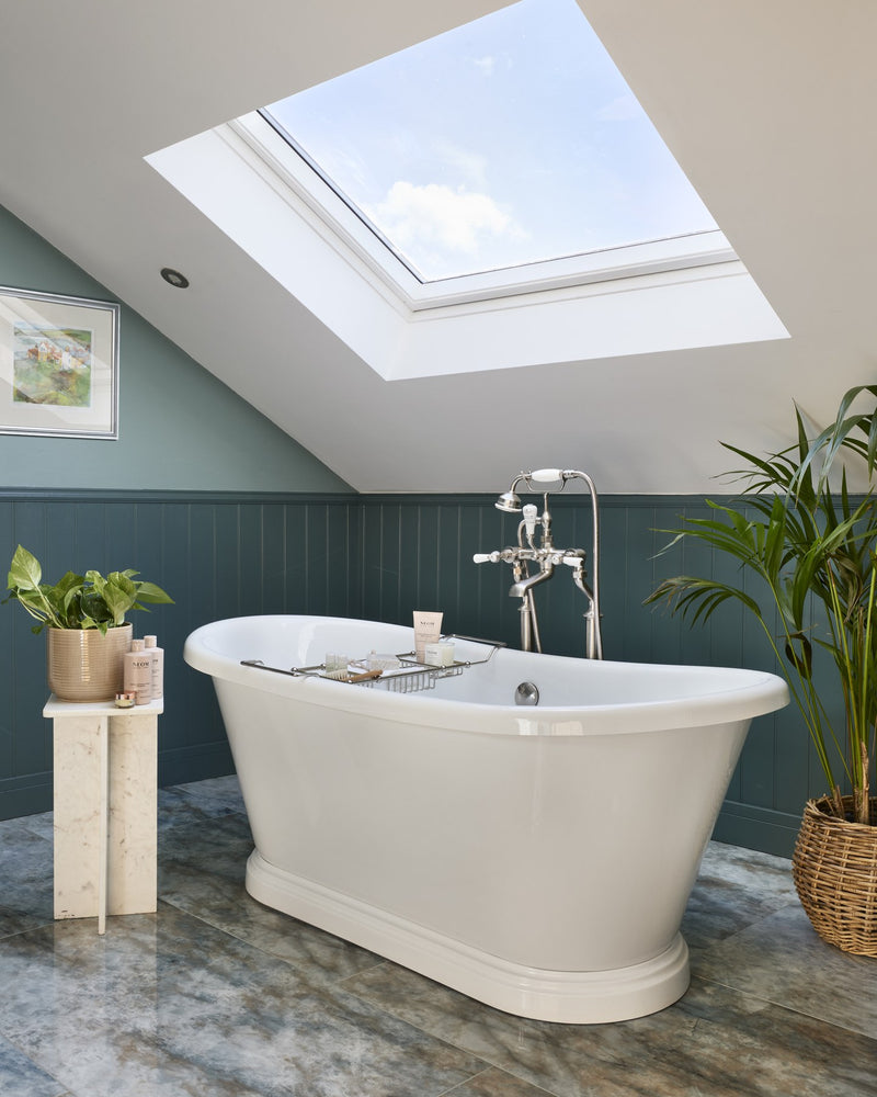 Lake Garda Minérale Pure Gloss Click Tile|Credit: BC Designs and Darren Chung Photography