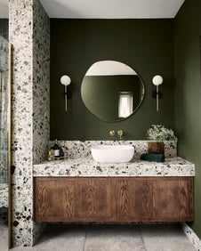 Rialto Terrazzo San Polo Honed|Credit: The Tap End Design