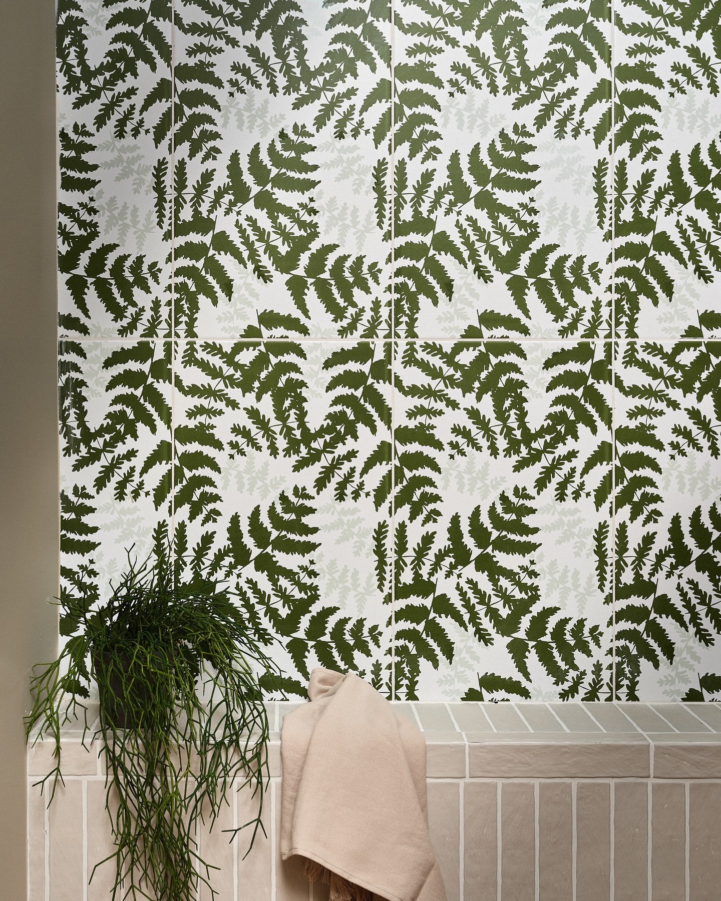 Silk Screen Ceramic Fernery