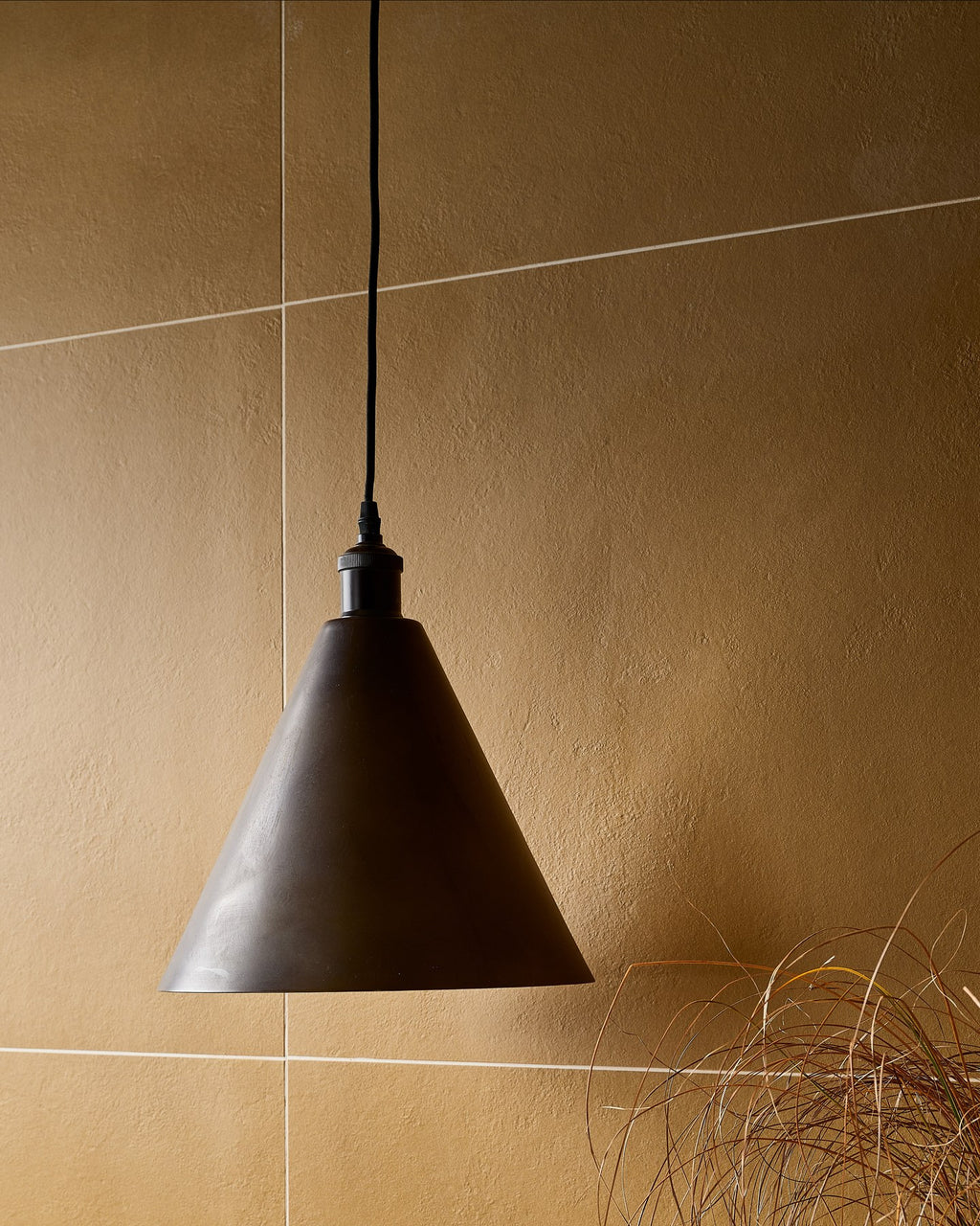 Stucco Porcelain Textured Mustard