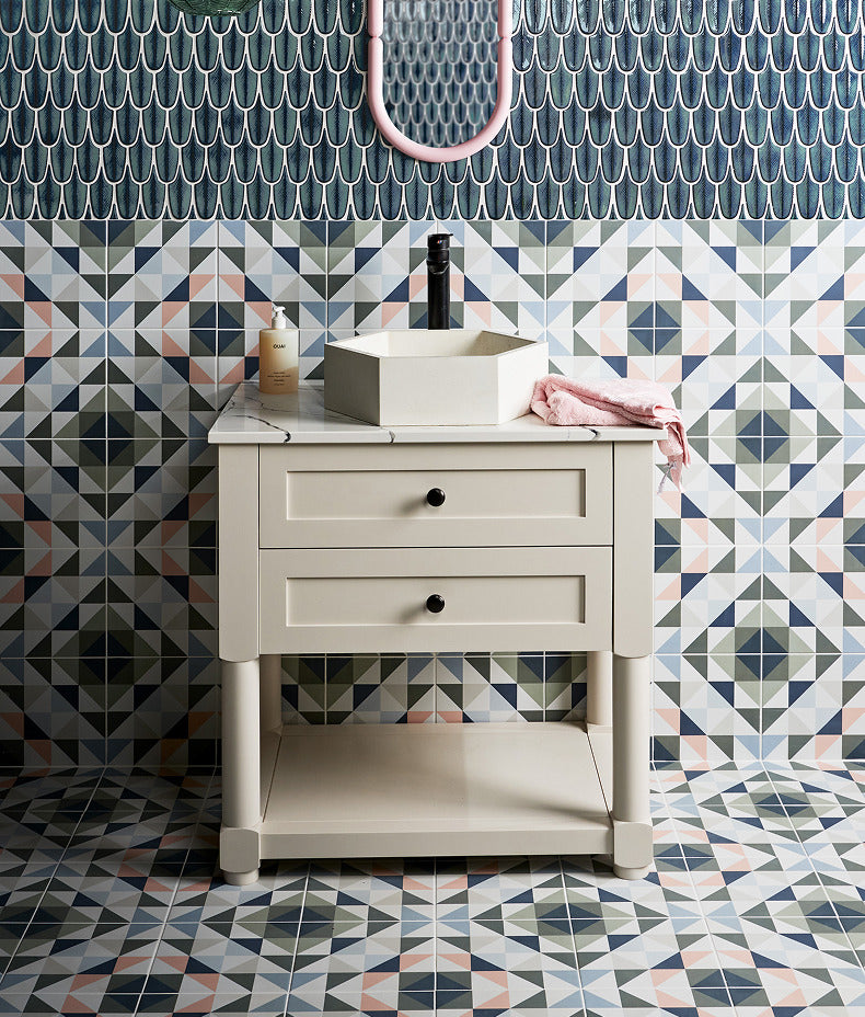 Preen Porcelain Mosaic Verdigris