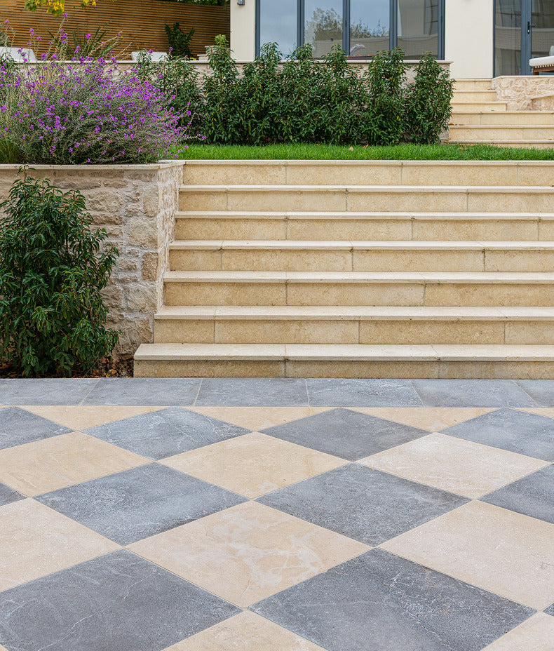 Hazlebury Limestone Tumbled & Etched
