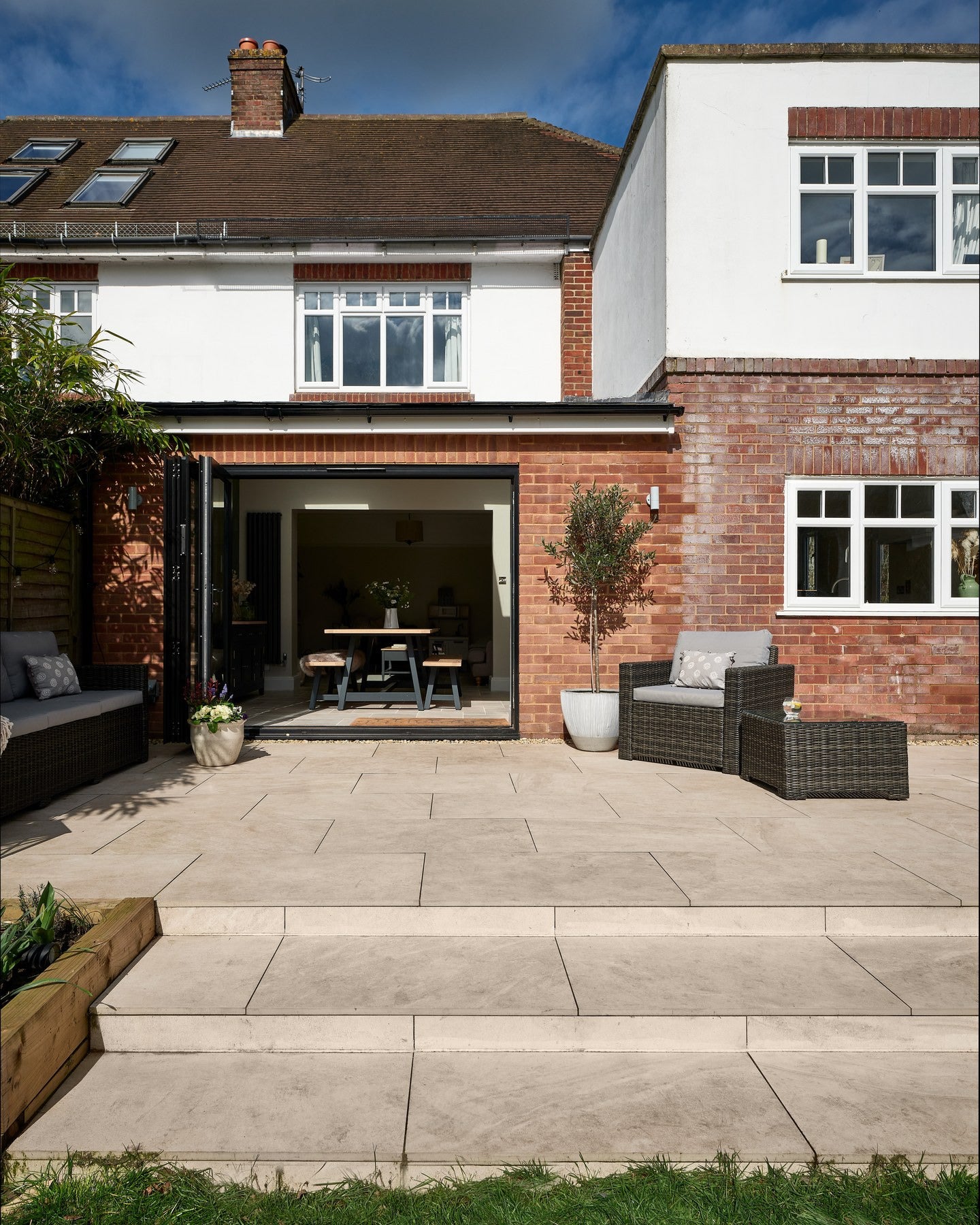 Blenheim Paving Porcelain White