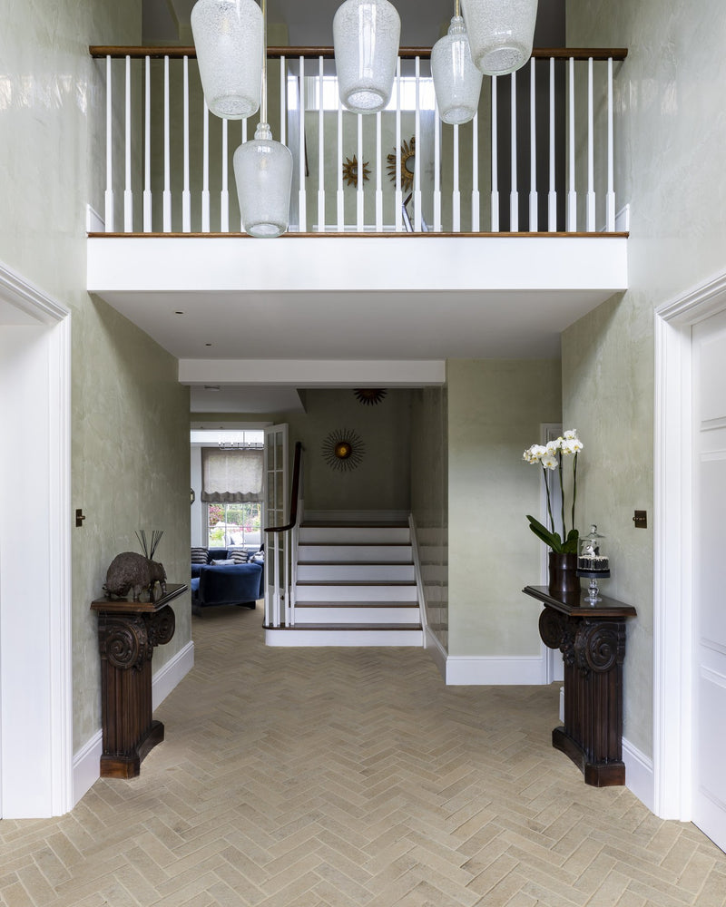 Buscot Porcelain Parquet Textured