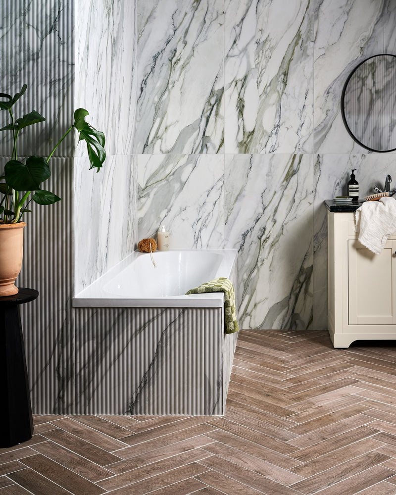 Palm Springs Porcelain Cerulean Plain|||