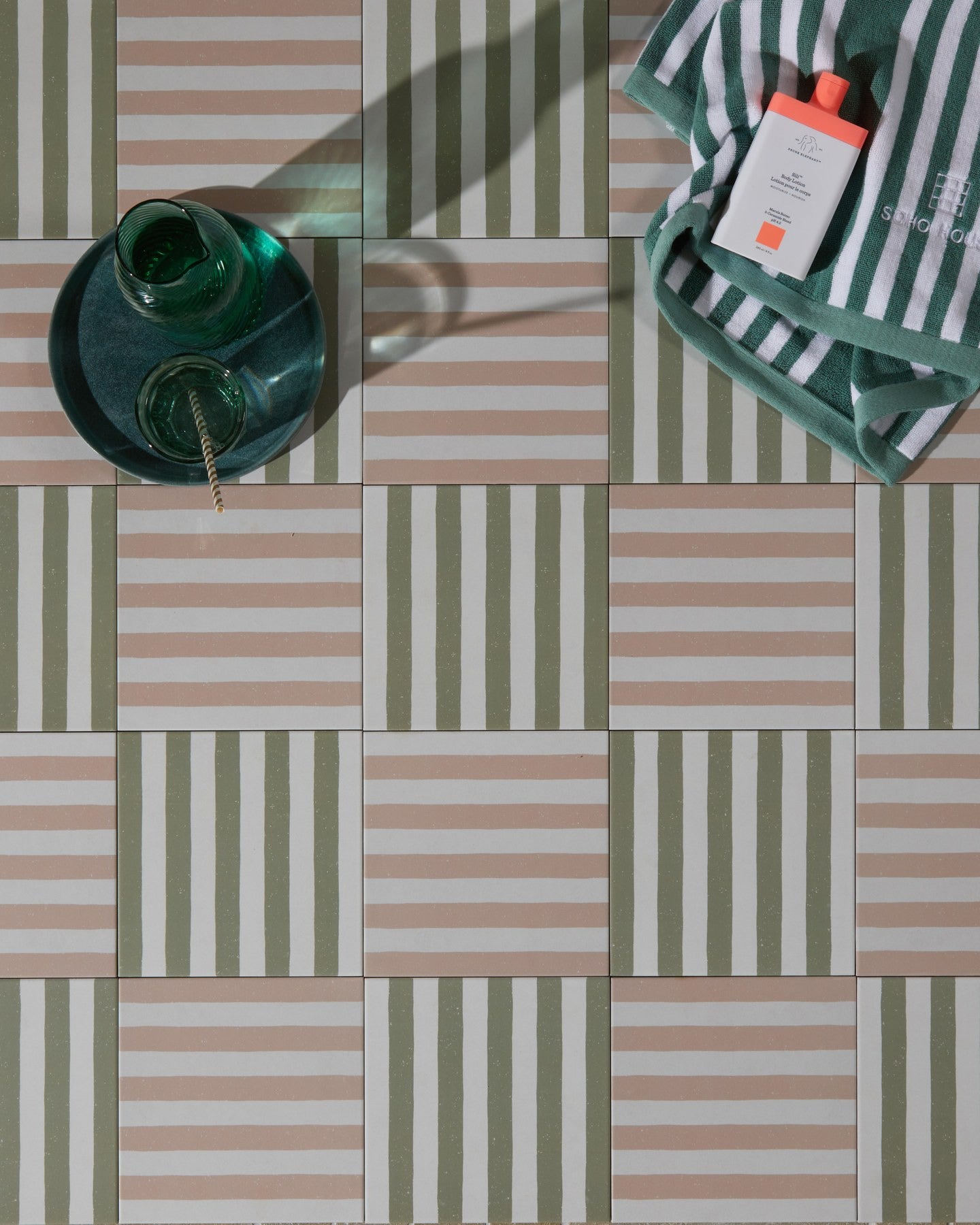 Deck Chair Porcelain Rose