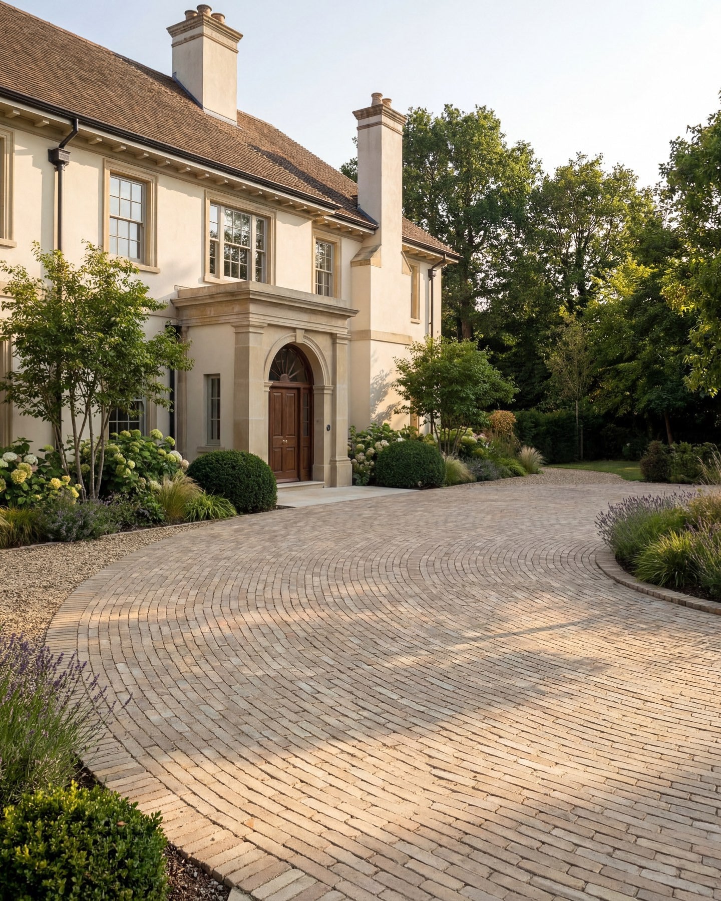 Flanders Buff Tumbled Clay Pavers