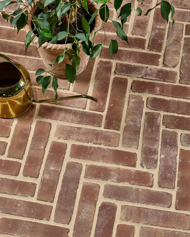 Flanders Warm Russet Tumbled Clay Pavers