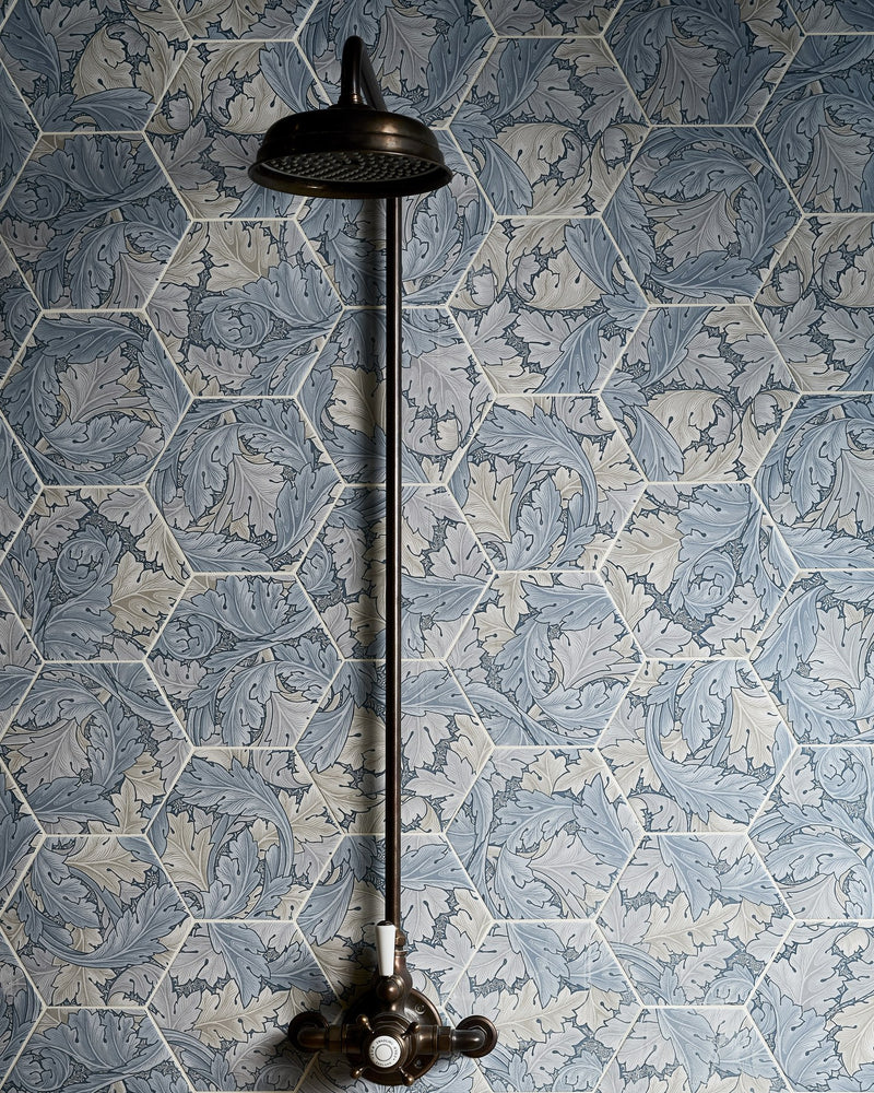 Earthenware Porcelain Linen||Paired with Folly Lake|folly-lake-porcelain-hex-melange
