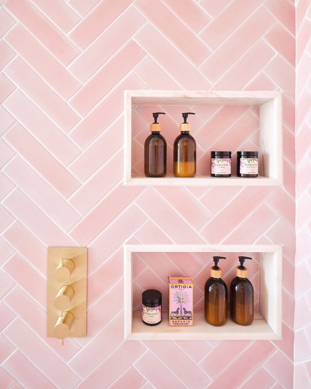 Medina Brick Porcelain Rosa