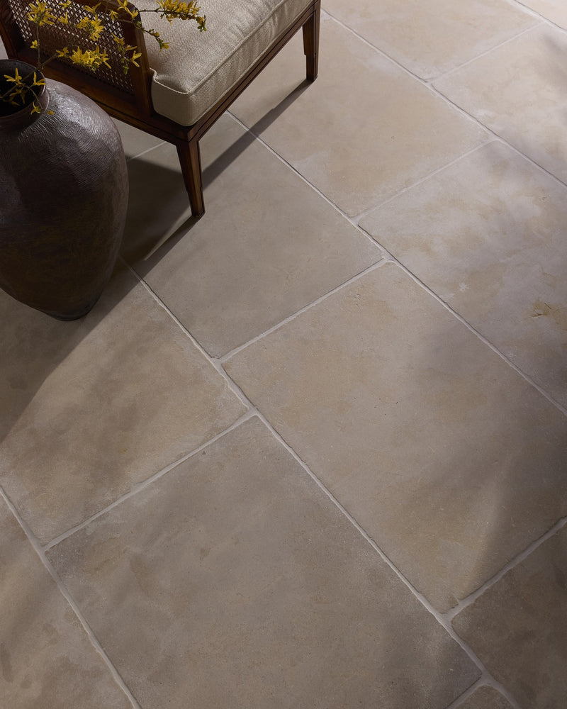 Romaine Limestone Tumbled Finish