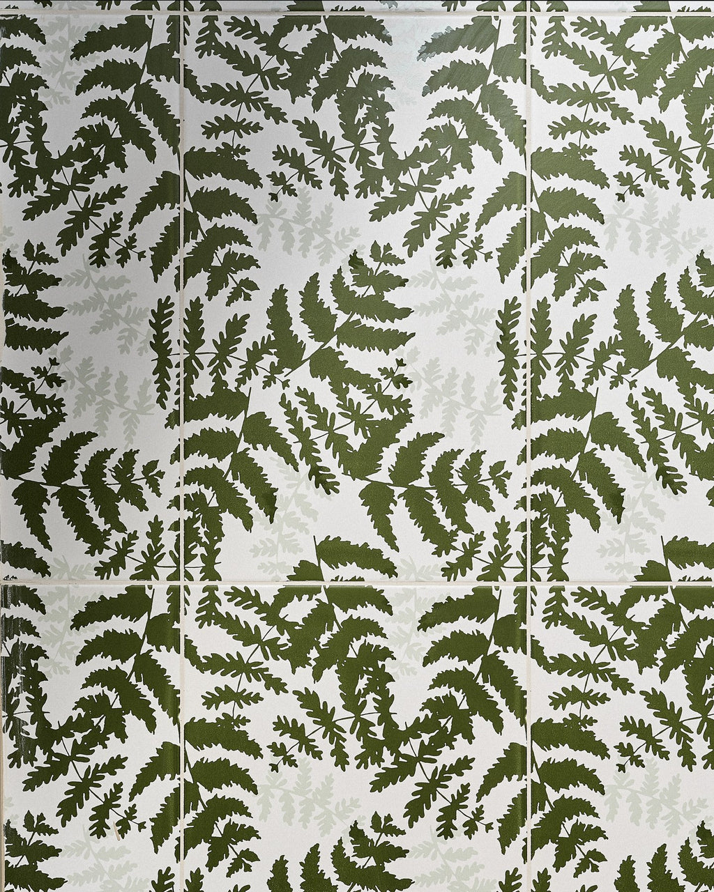 Silk Screen Ceramic Fernery