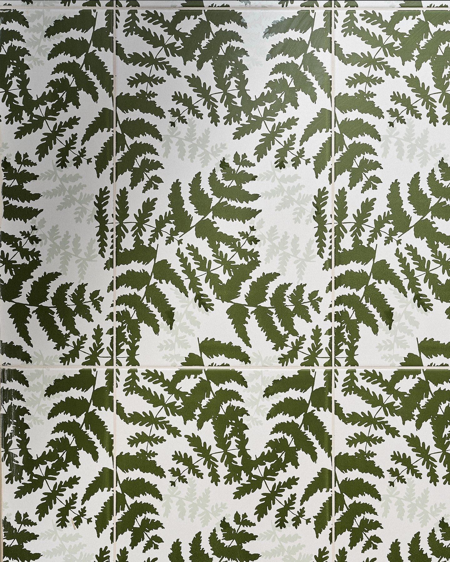 Silk Screen Ceramic Fernery