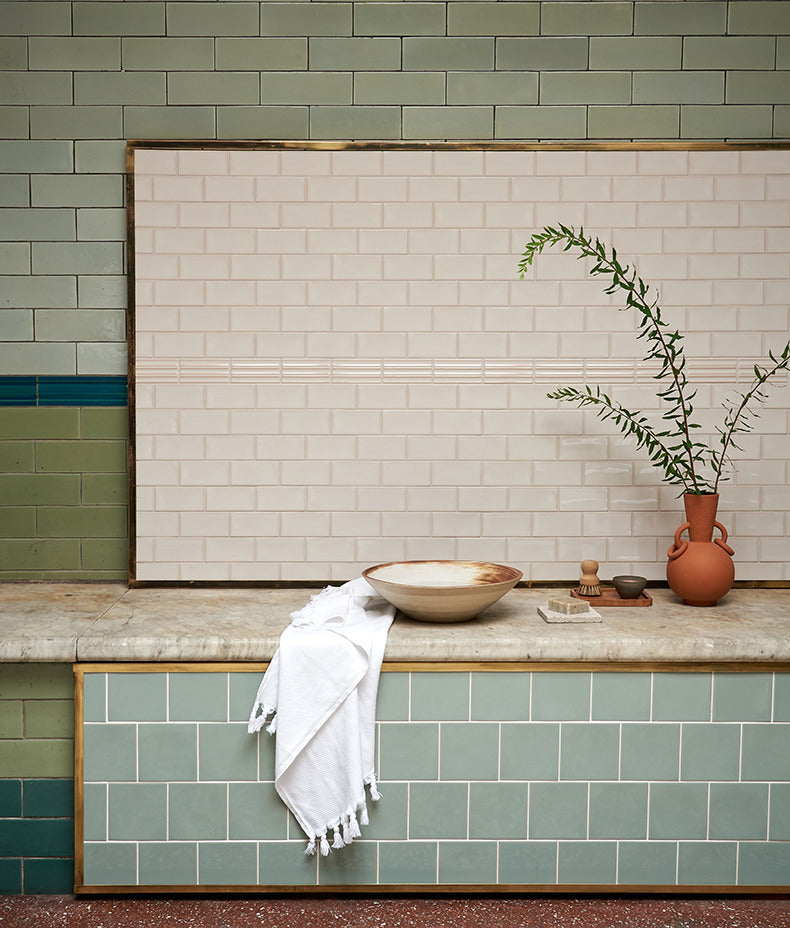 Tunstall Ceramic Brick Deep White