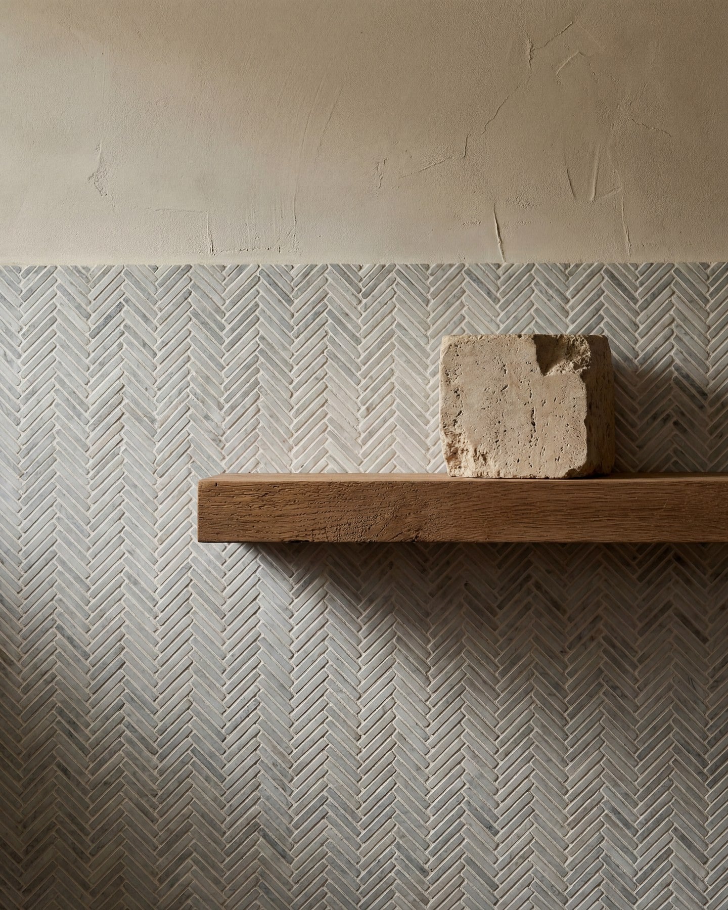 Athens Carrara Marble Mosaic