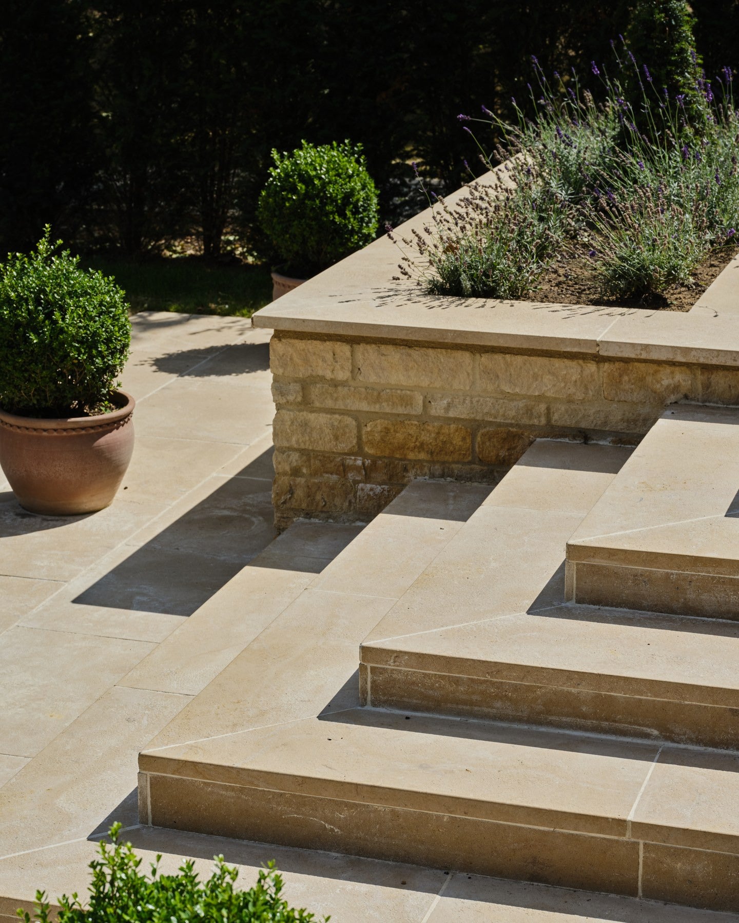 Buscot Limestone Acid Etched Slab
