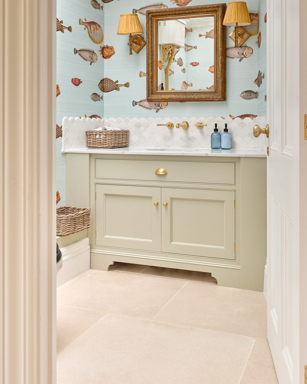 Blandford Limestone Tumbled Finish