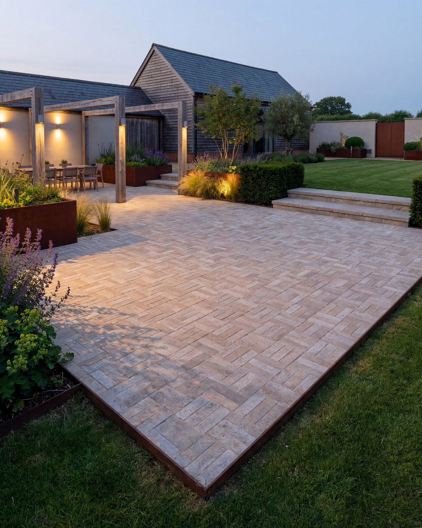 Buscot Limestone Tumbled & Etched Klinkers