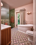 Cabana Porcelain New Orleans|Credit: Eat Soak Sleep|pottery-porcelain-kale-green-brick