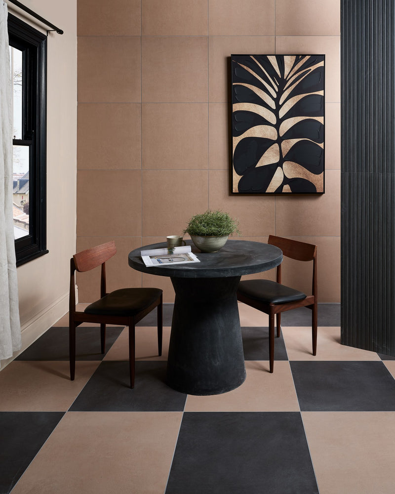 Stucco Porcelain Textured Tan